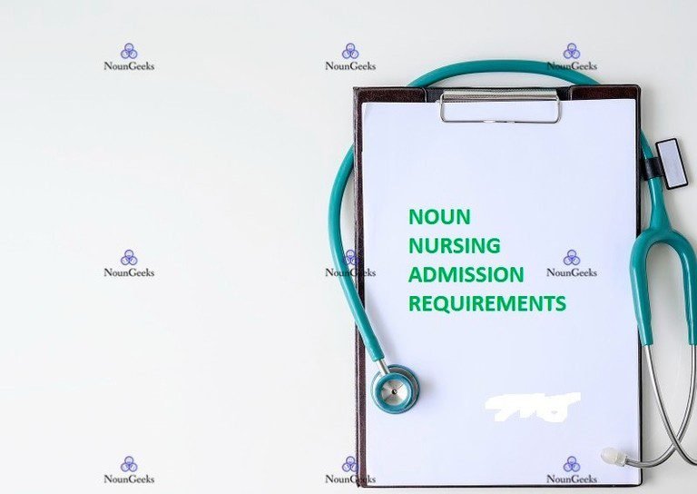 NOUN Admission Requirement For Nursing Programme (2021 updated) NounGeeks