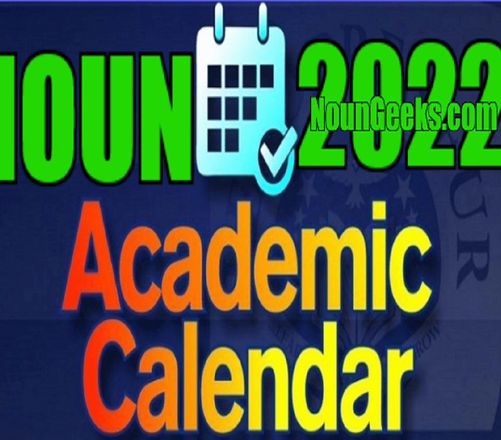 NOUN 2024 Academic Calendar PDF Download NounGeeks