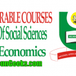 NOUN economics course outline & fees