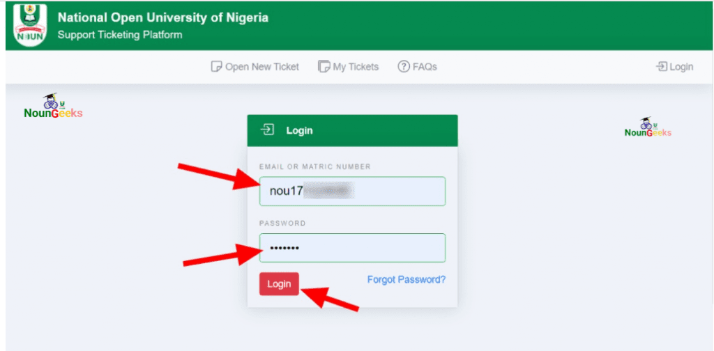 how to check noun exam results 2022 