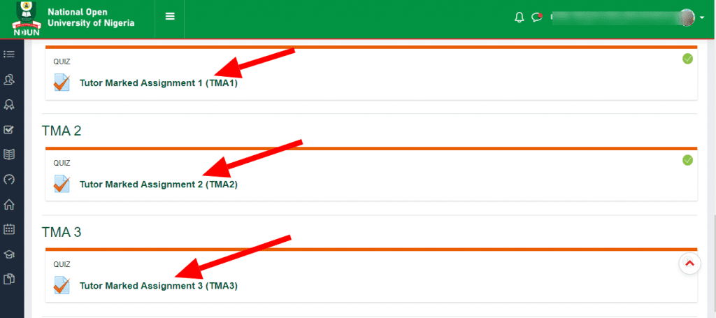 How to check tma scores and grades on elearn