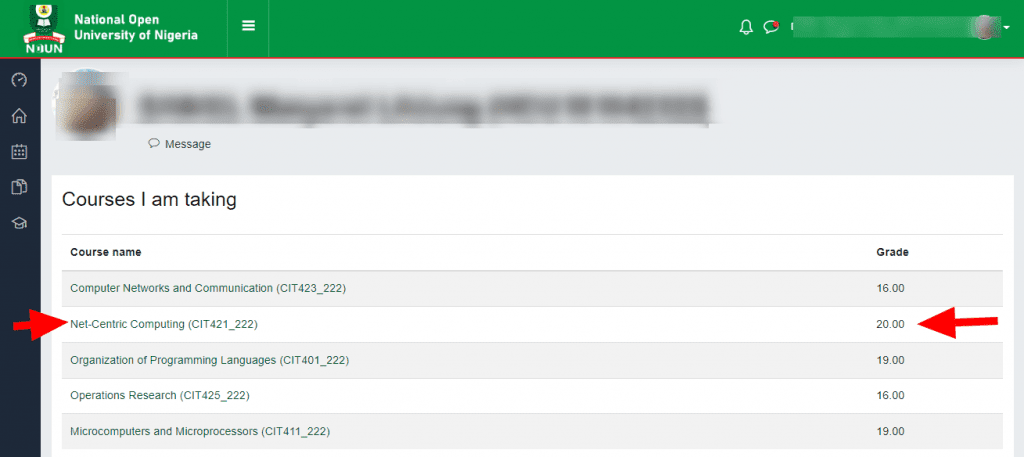 How to check tma scores and grades on elearn