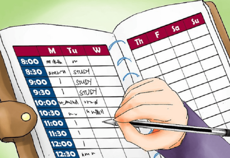 Create a Schedule