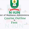 NOUN Master of Business Administration courses and fees
